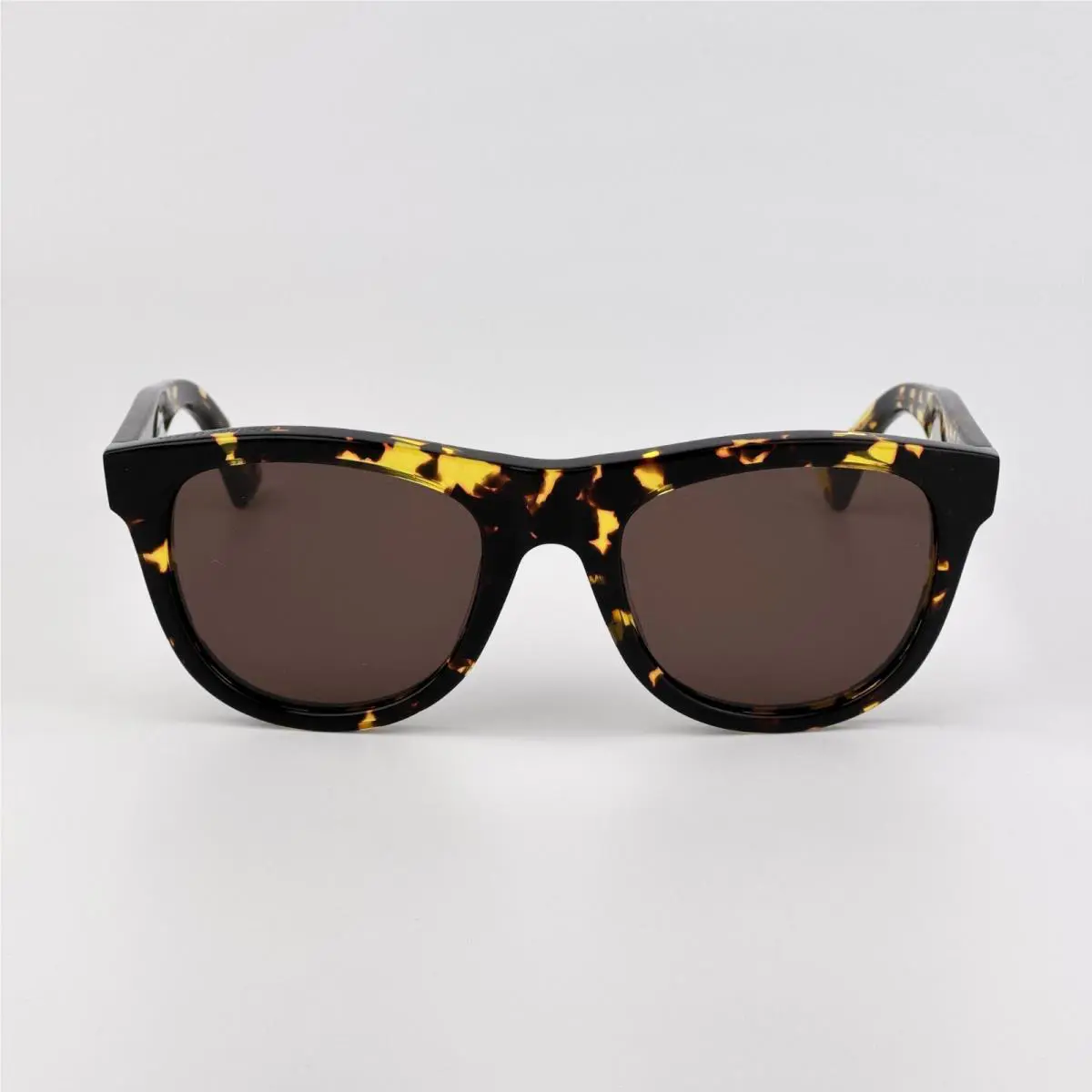 Bottega Veneta Men Sunglasses Havana Brown Square BV1001S 002