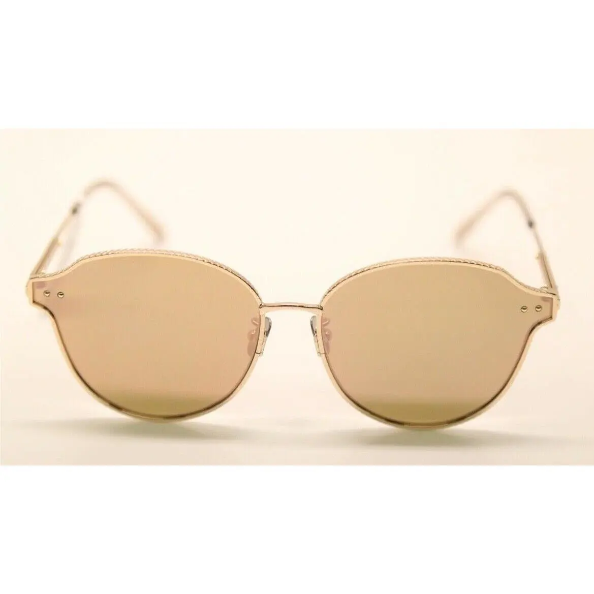 Bottega Veneta BV0156SK 001 Gold/pink 65mm Sunglasses 903