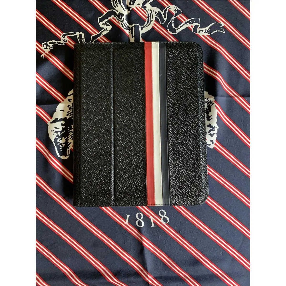 Brooks Brothers Black Fleece Signature Stripe Ipad Case Thom Browne