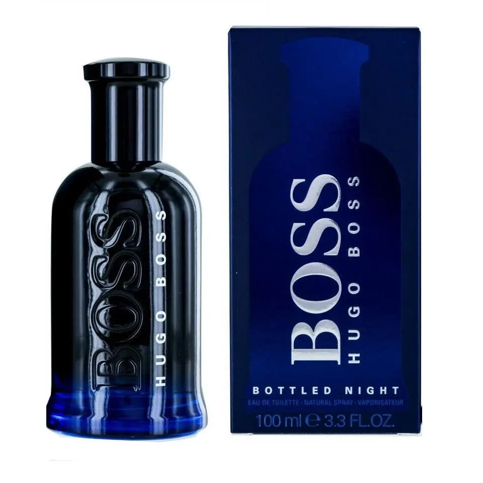 Boss Bottled Night  For Men Eau de Toilette Spray 3.4 oz by Hugo Boss