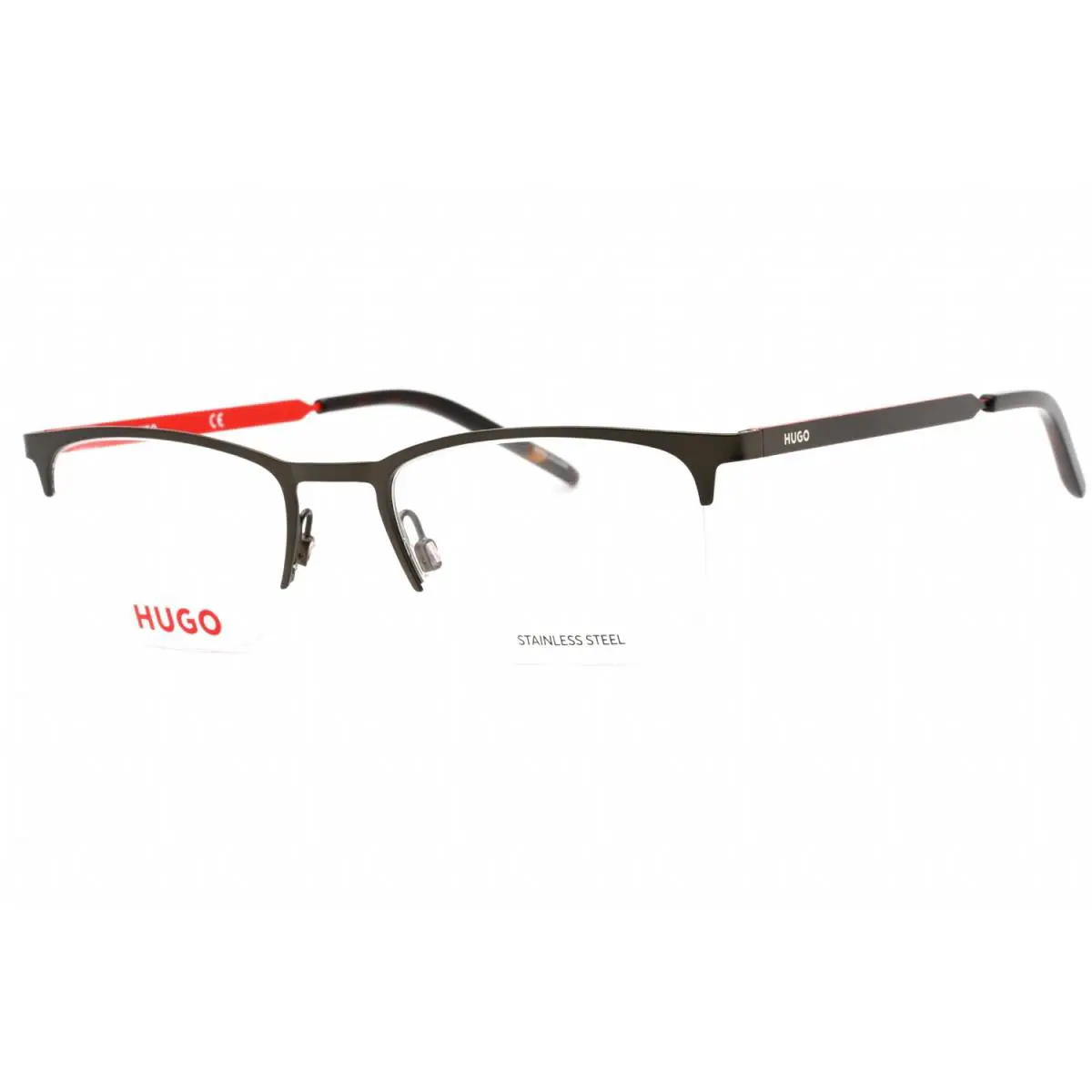 Hugo HG 1019 Fre Eyeglasses Matte Grey Frame 53mm by Hugo Boss