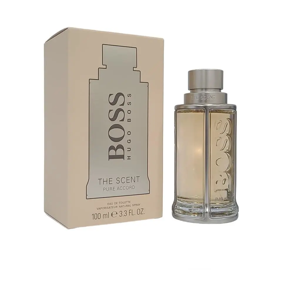 Boss The Scent Pure Accord by Hugo Boss Spray Edt 3.3 Oz/ 100 ml For Men