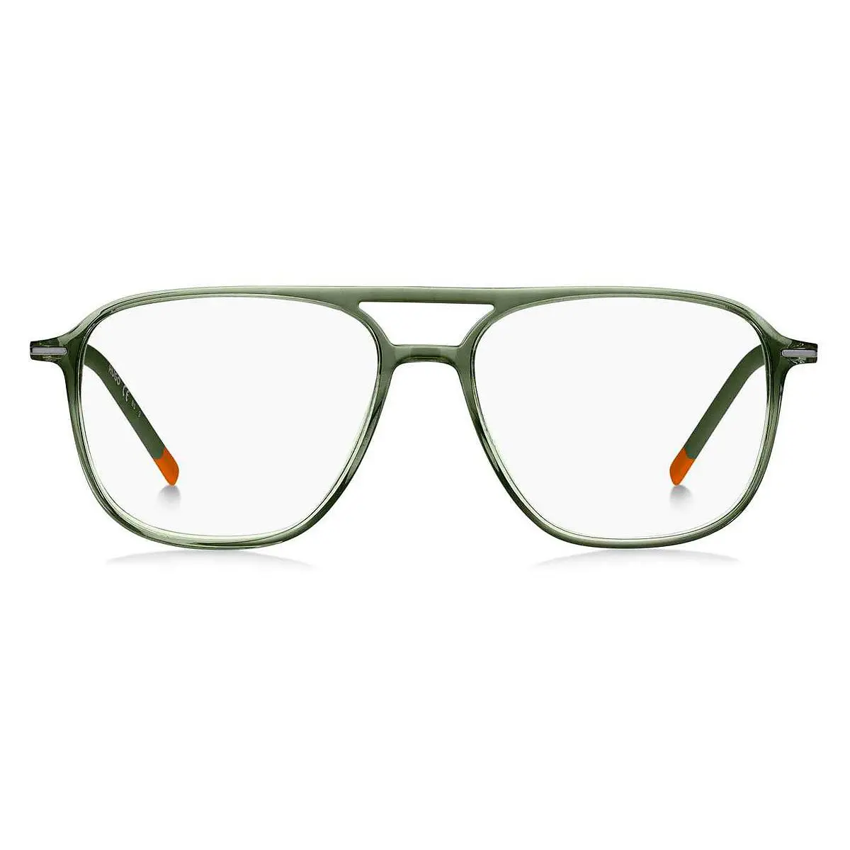 Hugo Boss HG 1232 Eyeglasses Men Green Rectangle 53mm