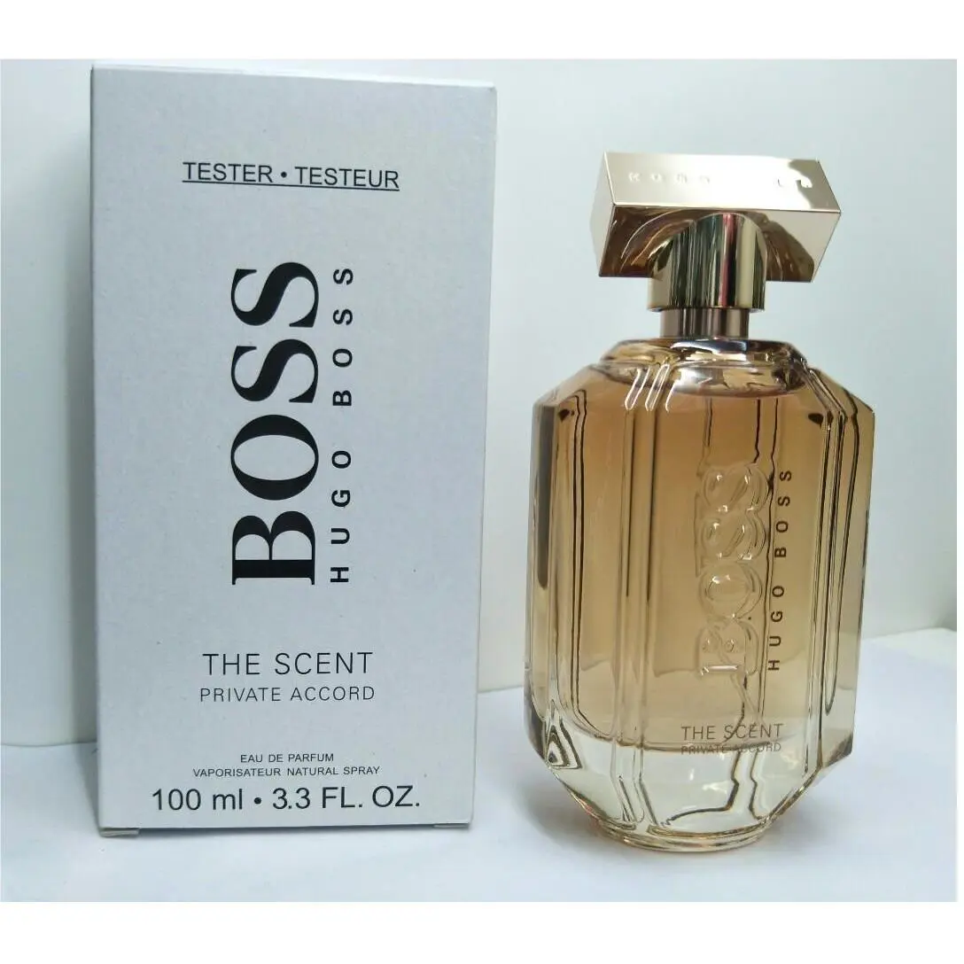 Tester Women Hugo Bossthe Scent Private Accord 3.3oz-100ml Edp Spray /