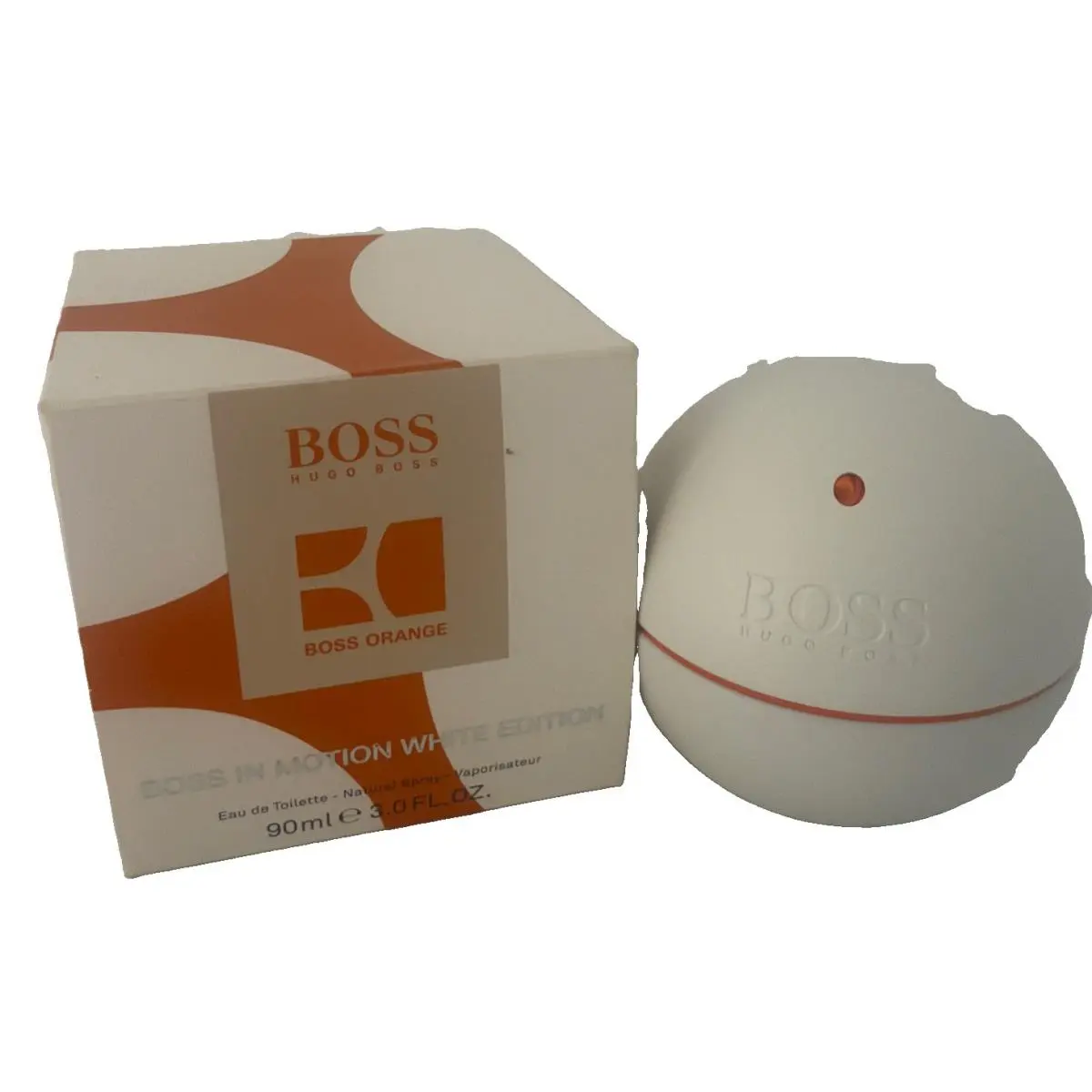 Boss In Motion White Edition For Men 3 oz Eau de Toilette Spray Version