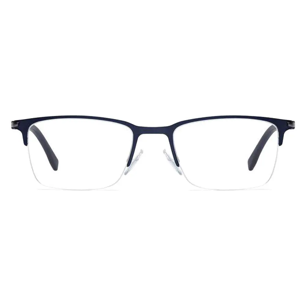 Boss 1007/it Eyeglasses Men Matte Blue Rectangle 52mm - Frame: Matte Blue, Lens: Demo