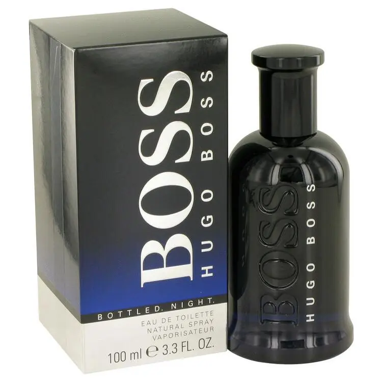 Boss Bottled Night By Hugo Eau De Toilette Spray 3.3 Oz Men 480960 Fragrance