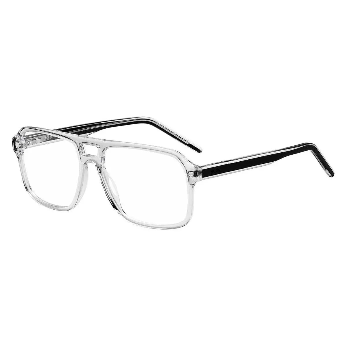 Hugo Boss HG 1299 Eyeglasses Men Black Crystal 55mm