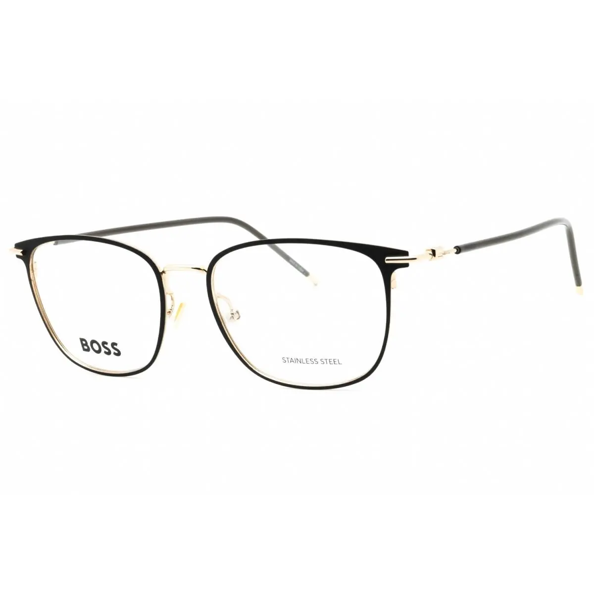 Hugo Boss 1431 2M2 Eyeglasses Black Gold Frame 52mm