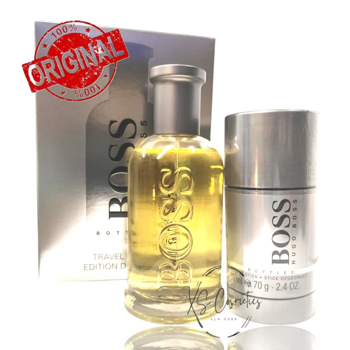Boss By Hugo Boss Travel Edition EaudeToilette100ml/Deodorant Stick75ml Set