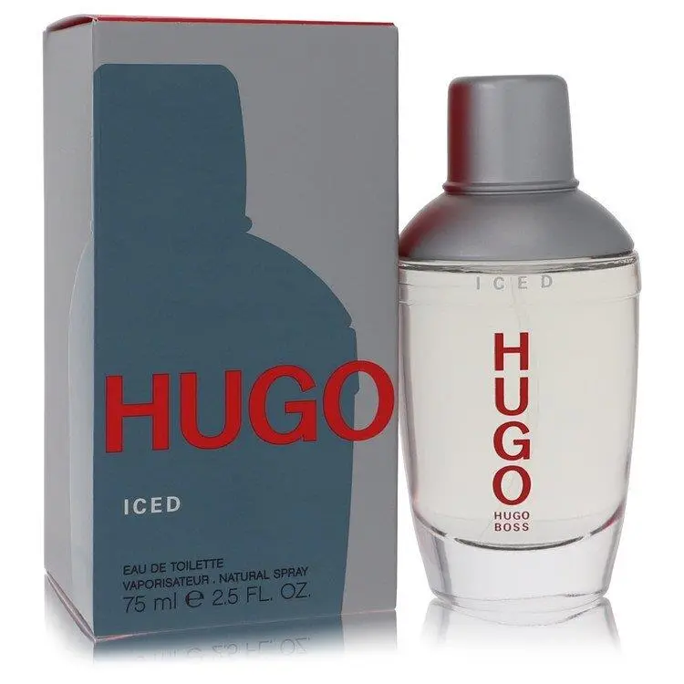Hugo Iced by Hugo Boss Eau De Toilette Spray 2.5oz/75ml For Men Fresh Scent
