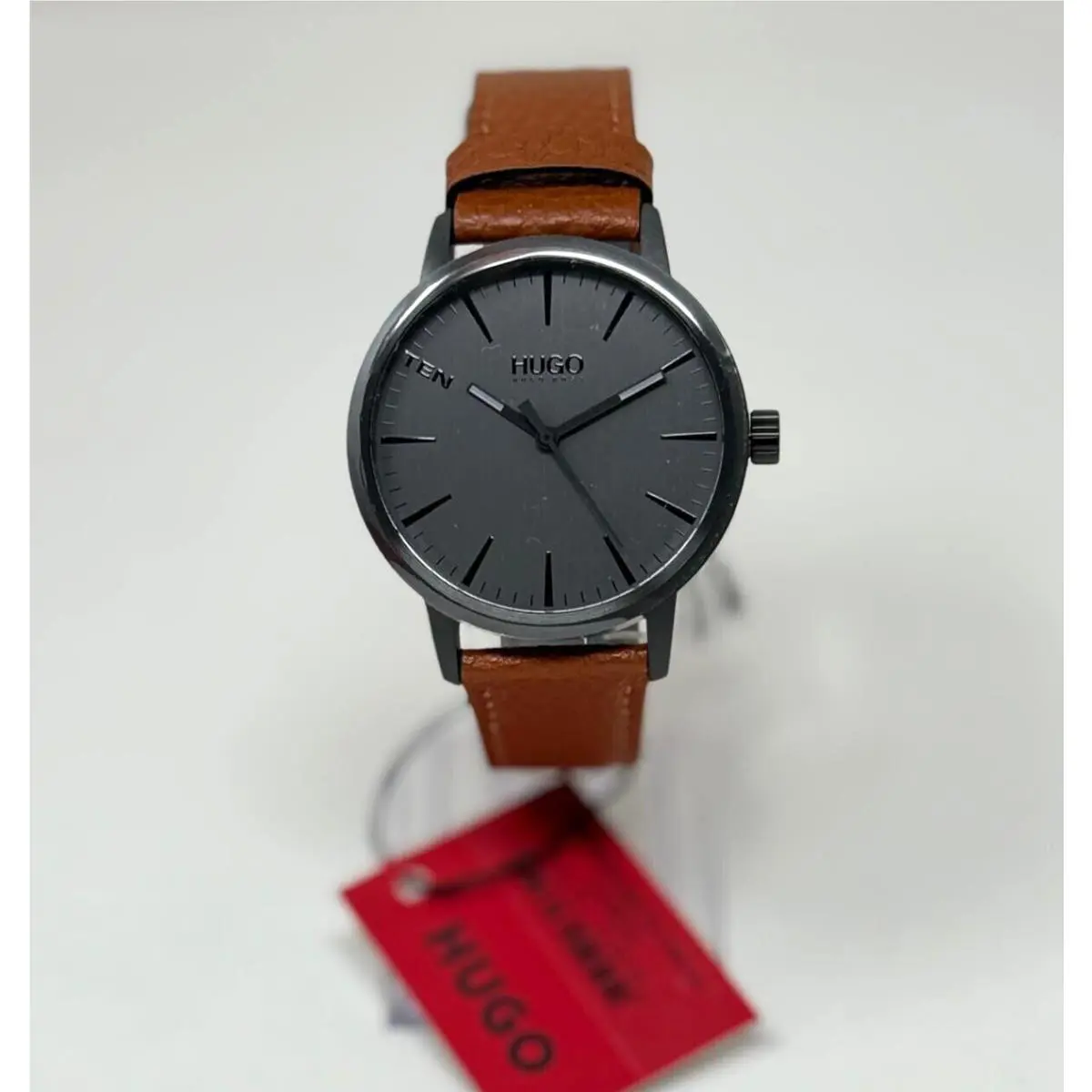 Hugo Boss Casual Watch 1530075 Leather Brown Black