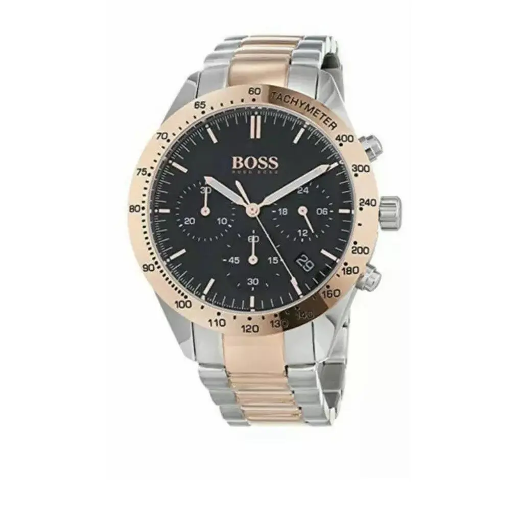 Hugo Boss Talent Rose Gold Tone Chronograph Men Watch 1513584