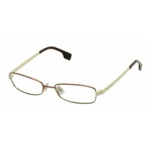 Hugo Boss Orange BO 0022 AA41 Brown with White Metal Eyeglasses Frame 53-17-135