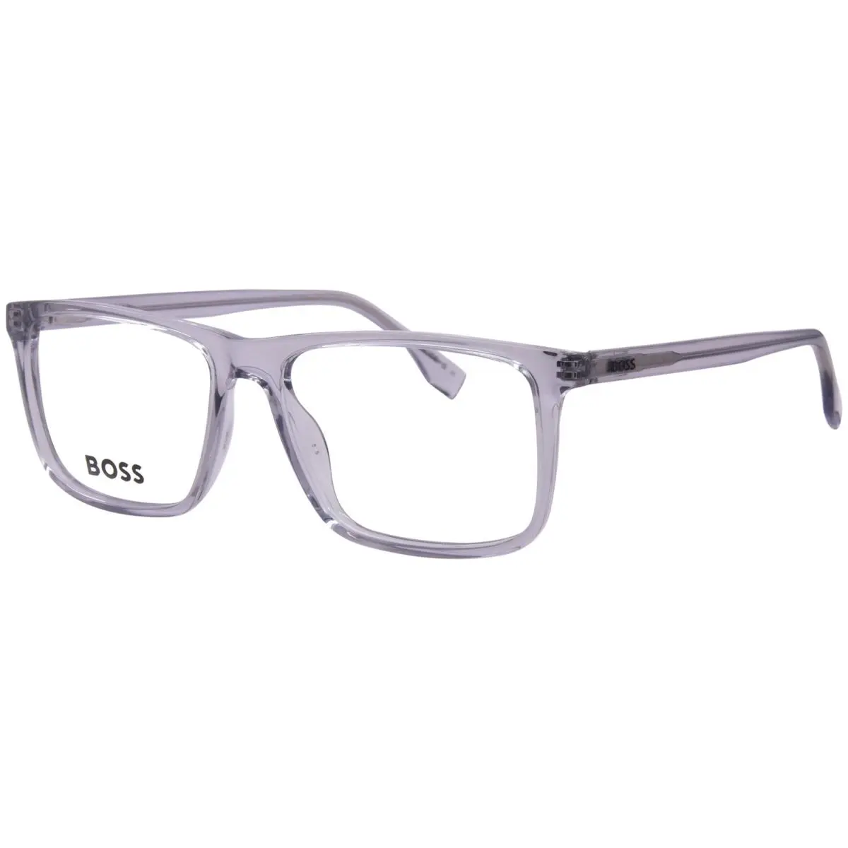 1571 KB7 Eyeglasses Frame Men`s Grey Full Rim Rectangle Shape 56mm by Hugo Boss