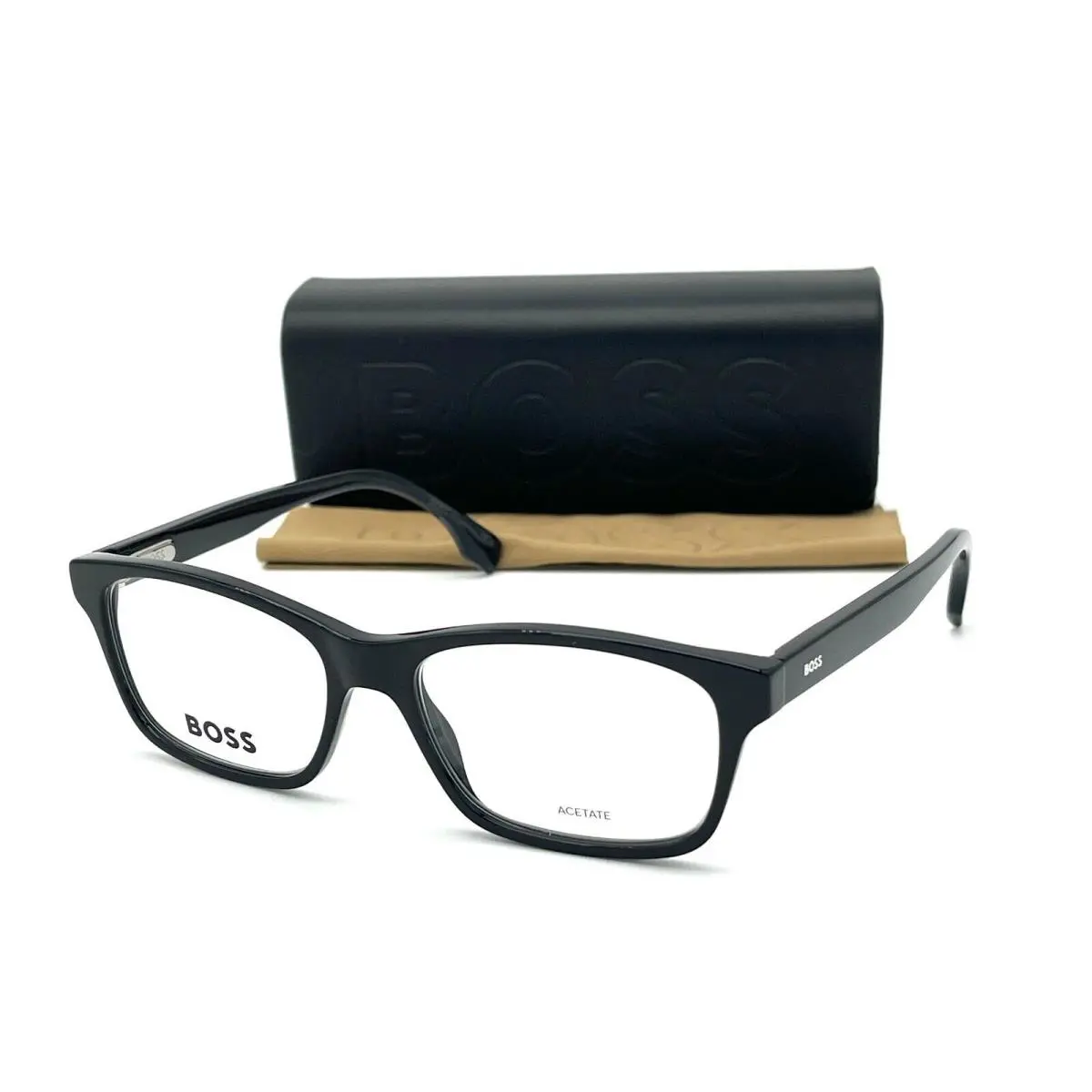Hugo Boss 1645 807 Black / Demo Lens 54mm Eyeglasses