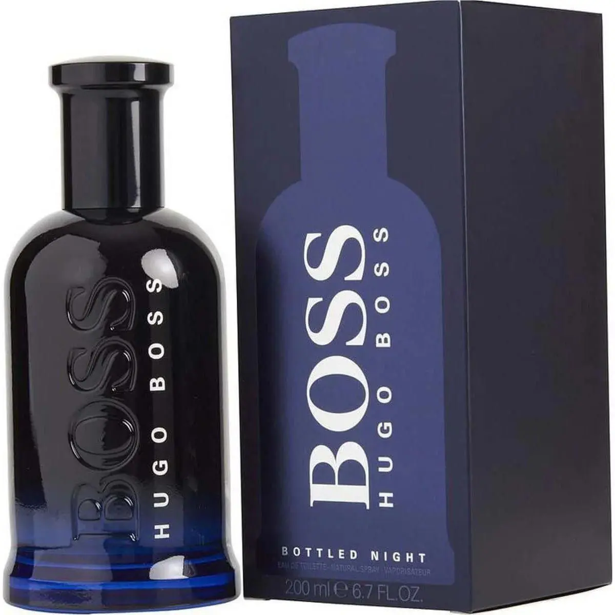 Boss 6 Boss Bottled Night by Hugo Boss Cologne Men Edt 6.7 / 6.8 oz