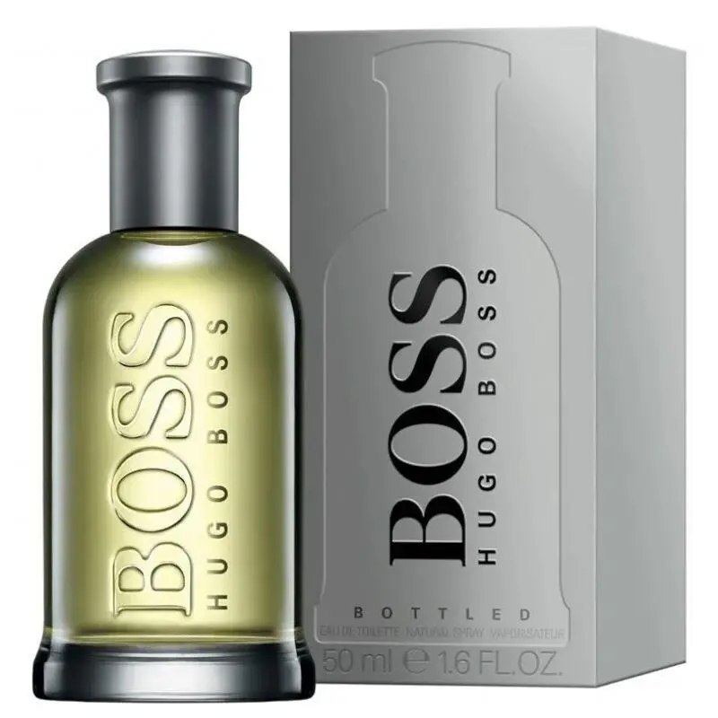 Hugo Boss Bottled Eau de Toilette Cologne Spray 1.6oz 50ml Box