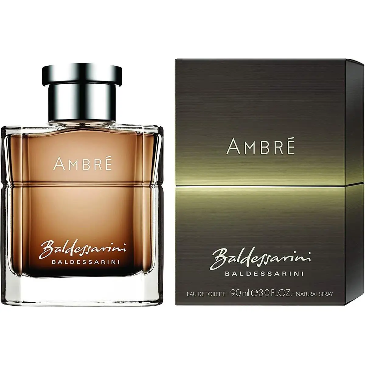 Hugo Baldessarini Ambre 3.0 oz 90 ml Spray Toilette Edt Men Cologne Perfume