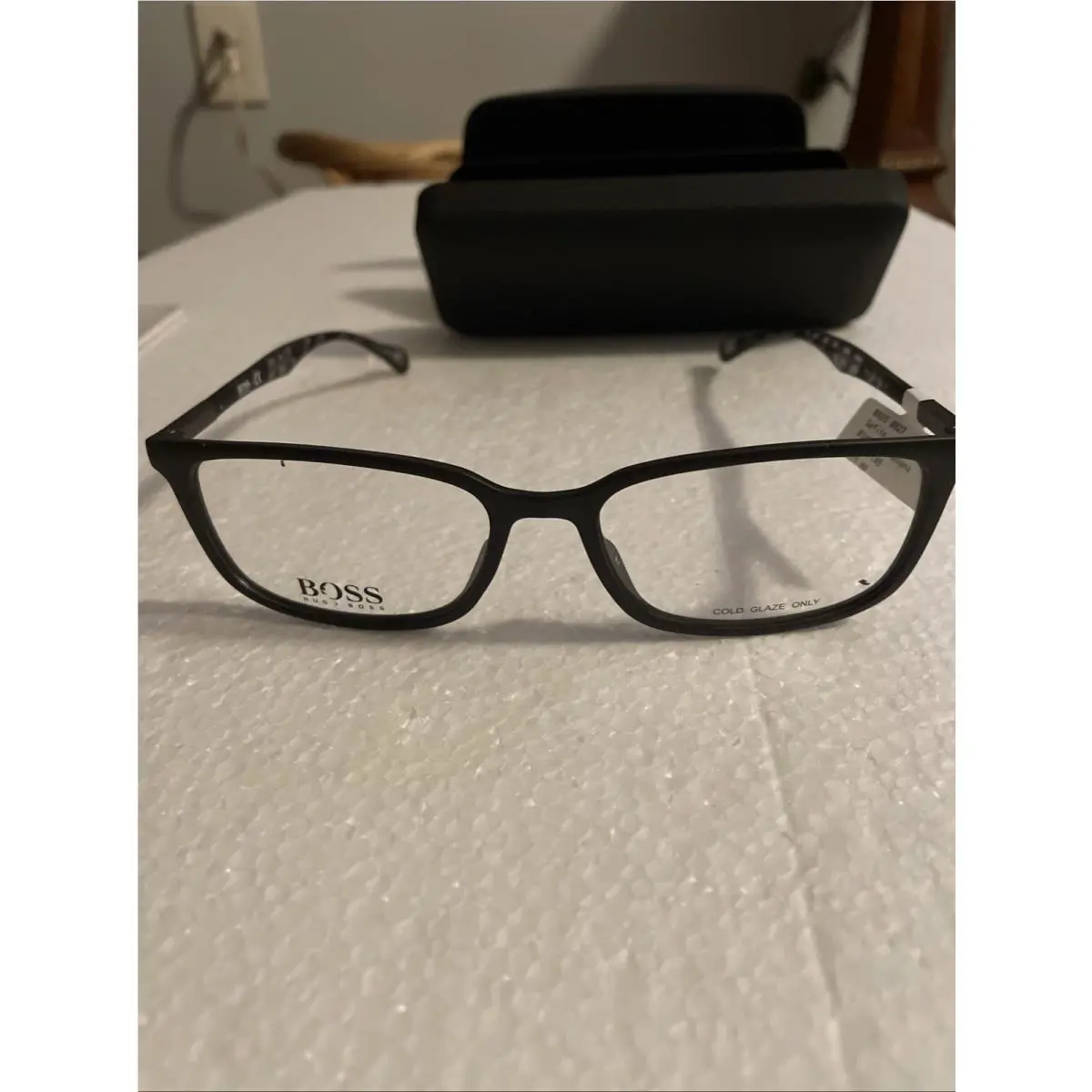 Hugo Boss Eyeglass Frames 0827 YV4-55/17/145-black Gry Havana-authentic