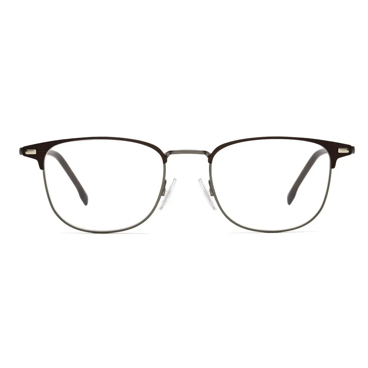 Hugo Boss 1125/U Eyeglasses Men 0YZ4 Matte Brown Square 52mm - Frame: 0YZ4 Matte Brown, Lens: Demo, Code: 0YZ4