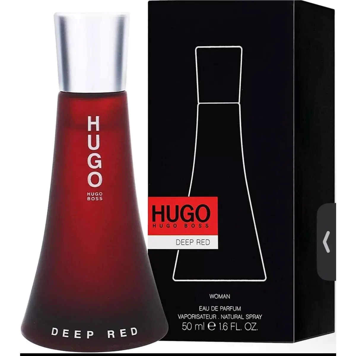 Hugo Deep Red by Hugo Boss For Women Eau de Parfum Spray 1.6 oz