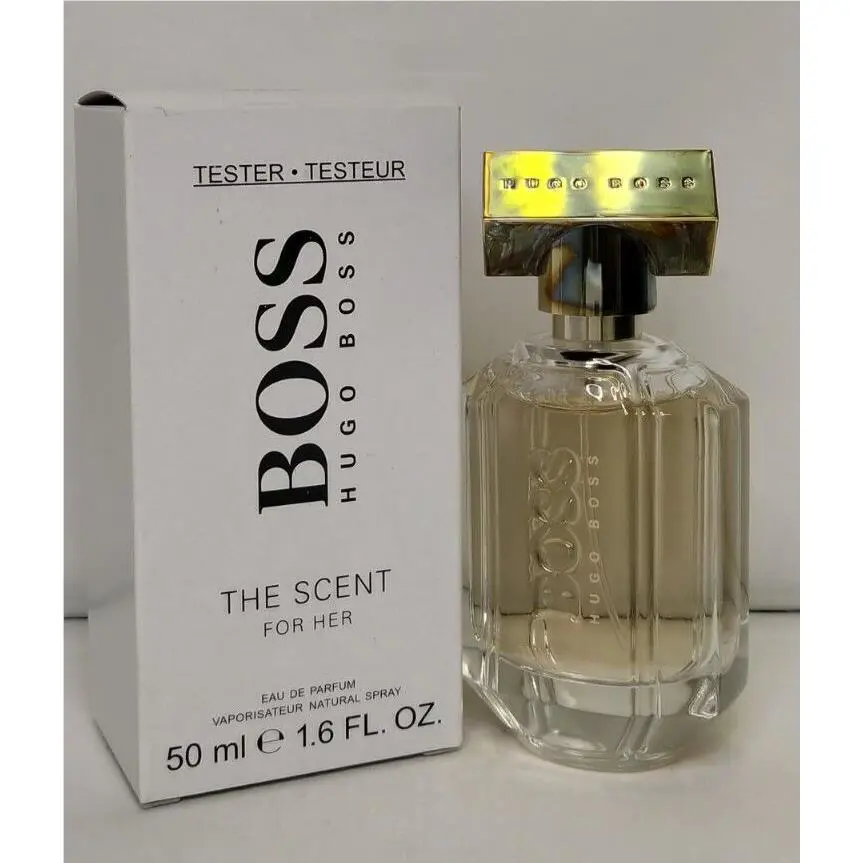Boss The Scent For Her by Hugo Boss 1.6 oz Eau de Parfum in Tester Box