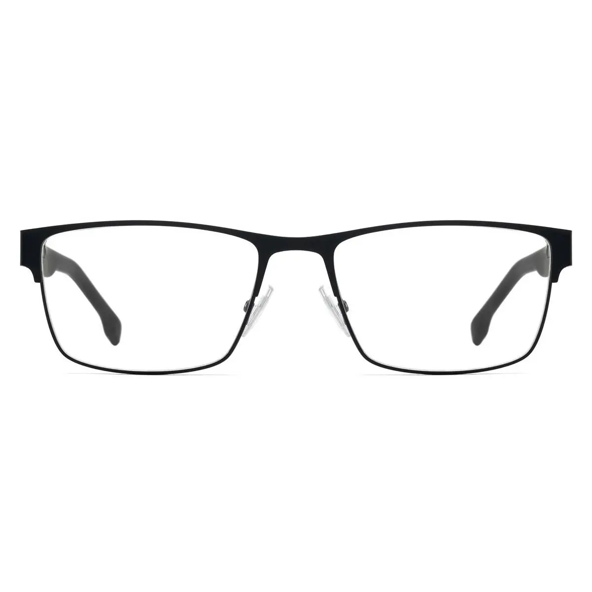 Hugo Boss 1040 Eyeglasses Men 0RIW Matte Gray Rectangle 57mm