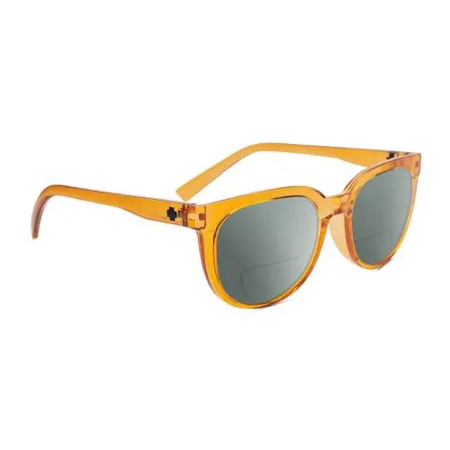 Spy Optics Bewilder Unisex Polarized Bifocal Sunglass Orange Crystal 54mm 41 Opt Grey by SPY Optics