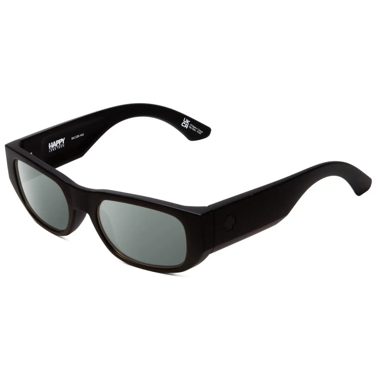 Spy Optics Genre Designer Polarized Sunglasses in Black 54 mm Choose Lens Color Smoke Grey Polar by SPY Optics