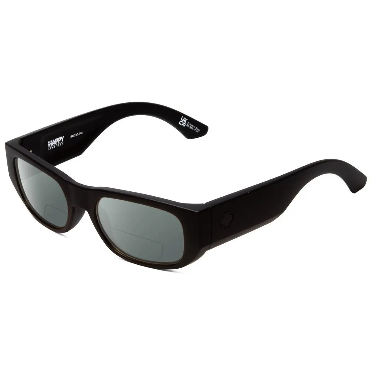 Spy Optics Genre Polarized Bifocal Sunglasses Black 54mm Choose Lens Color Power Grey by SPY Optics