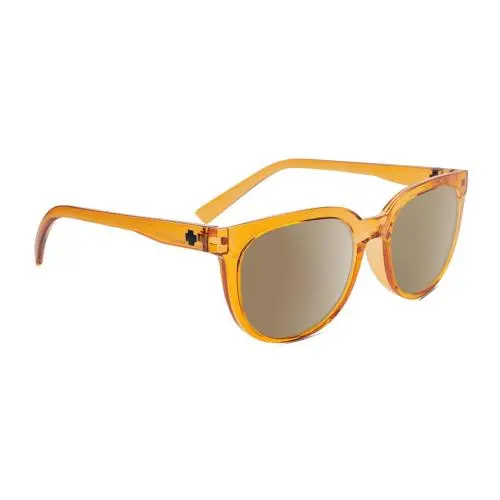 Spy Optics Bewilder Unisex Polarized Sunglasses in Orange Crystal 54mm 4 Options Amber Brown Polar by SPY Optics
