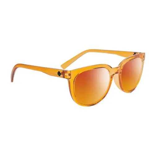 Spy Optics Bewilder Unisex Polarized Sunglasses in Orange Crystal 54mm 4 Options Red Mirror Polar by SPY Optics