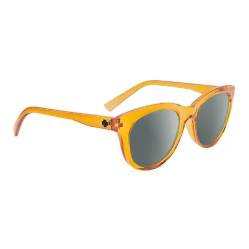 Spy Optics Boundless Unisex Cat Eye Polarized Sunglass Orange Crystal 53mm 4 Opt Smoke Grey Polar by SPY Optics