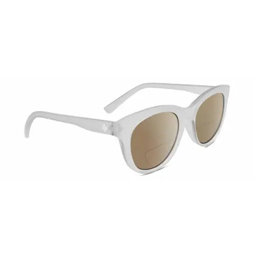 Spy Optics Boundless Cat Eye Polarized Bifocal Sunglasses Crystal 53mm 41 Option Brown by SPY Optics
