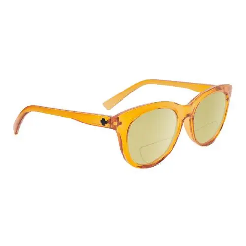 Spy Optics Boundless Unisex Cateye Polarized Bifocal Sunglass Orange 53mm 41 Opt Yellow by SPY Optics
