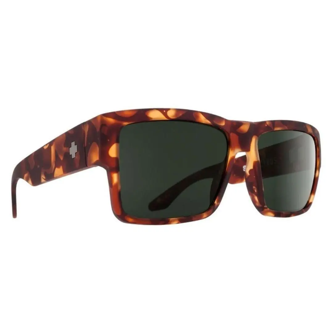 Spy Optic Cyrus Sunglasses Soft Matte Camo Tort/happy Gray/green 1.5 mm