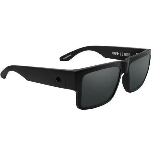 Spy Optic Cyrus Sunglasses - Soft Matte Black / Happy Boost Polar Black Mirr by SPY Optics