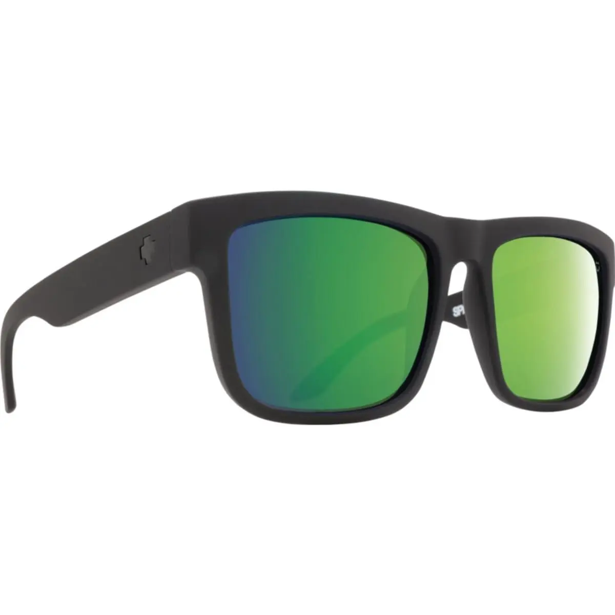 Spy Optics Optic Discord Square Sunglasses Color and Contrast Enhancing Lenses Matte