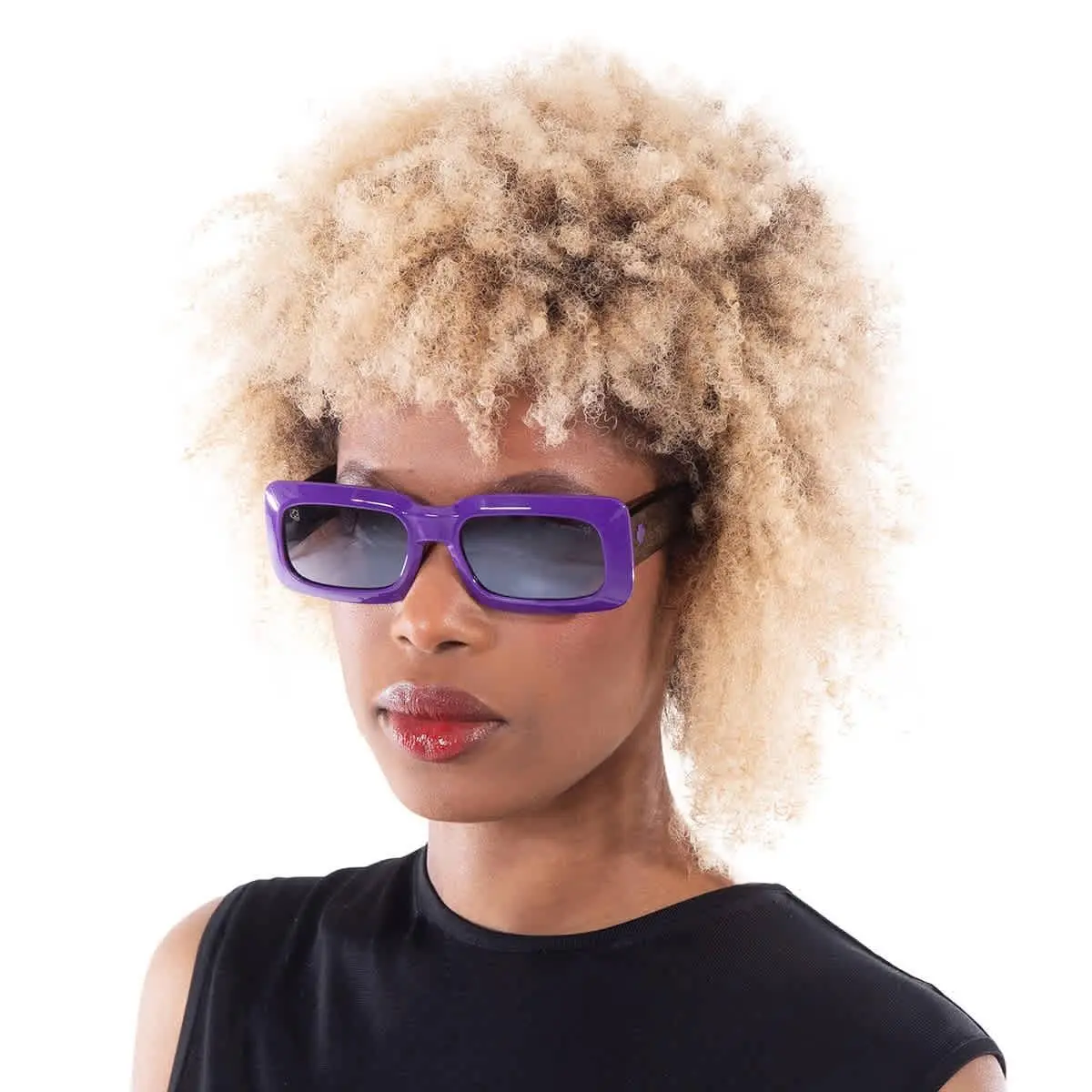Spy Happy Grey Black Mirror Pilot Unisex Sunglasses 6700000000249 6700000000249 by SPY Optics