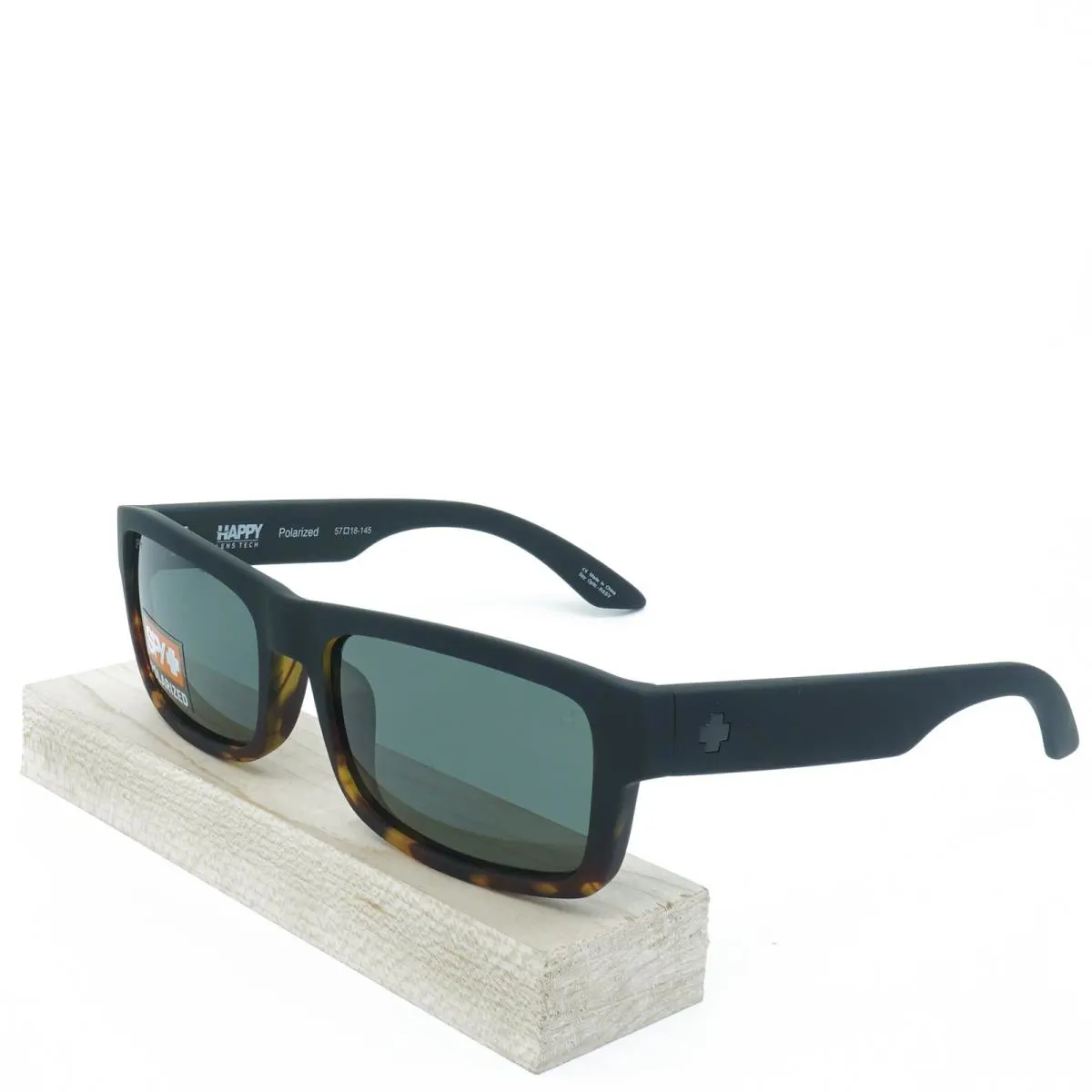 6700000000103 Mens Spy Optics Discord Lite Polarized Sunglasses - Frame: Black, Lens: Gray