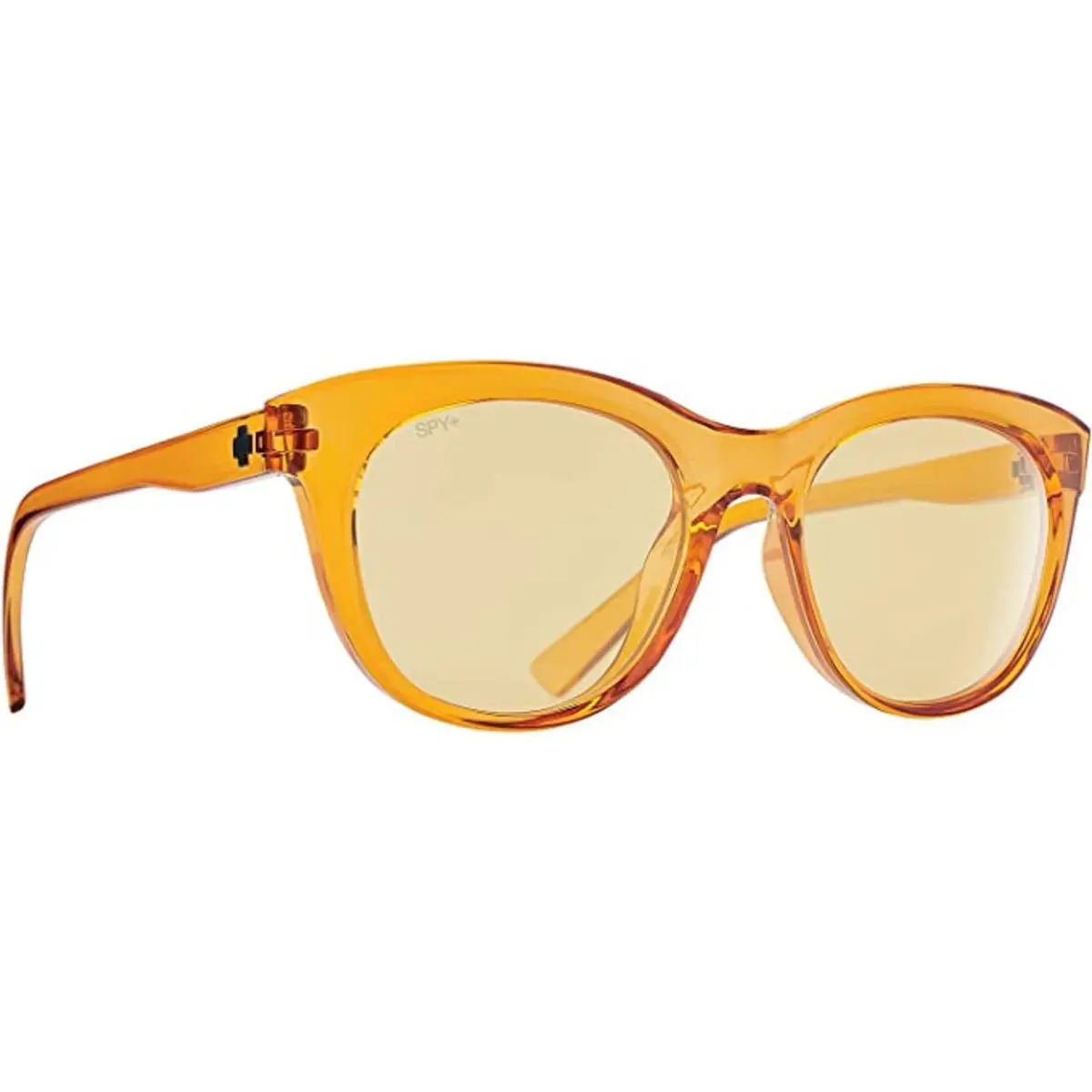 Spy Optic Boundless Sunglasses Translucent Orange Yellow - Translucent Orange, Frame: Translucent Orange, Lens: Yellow