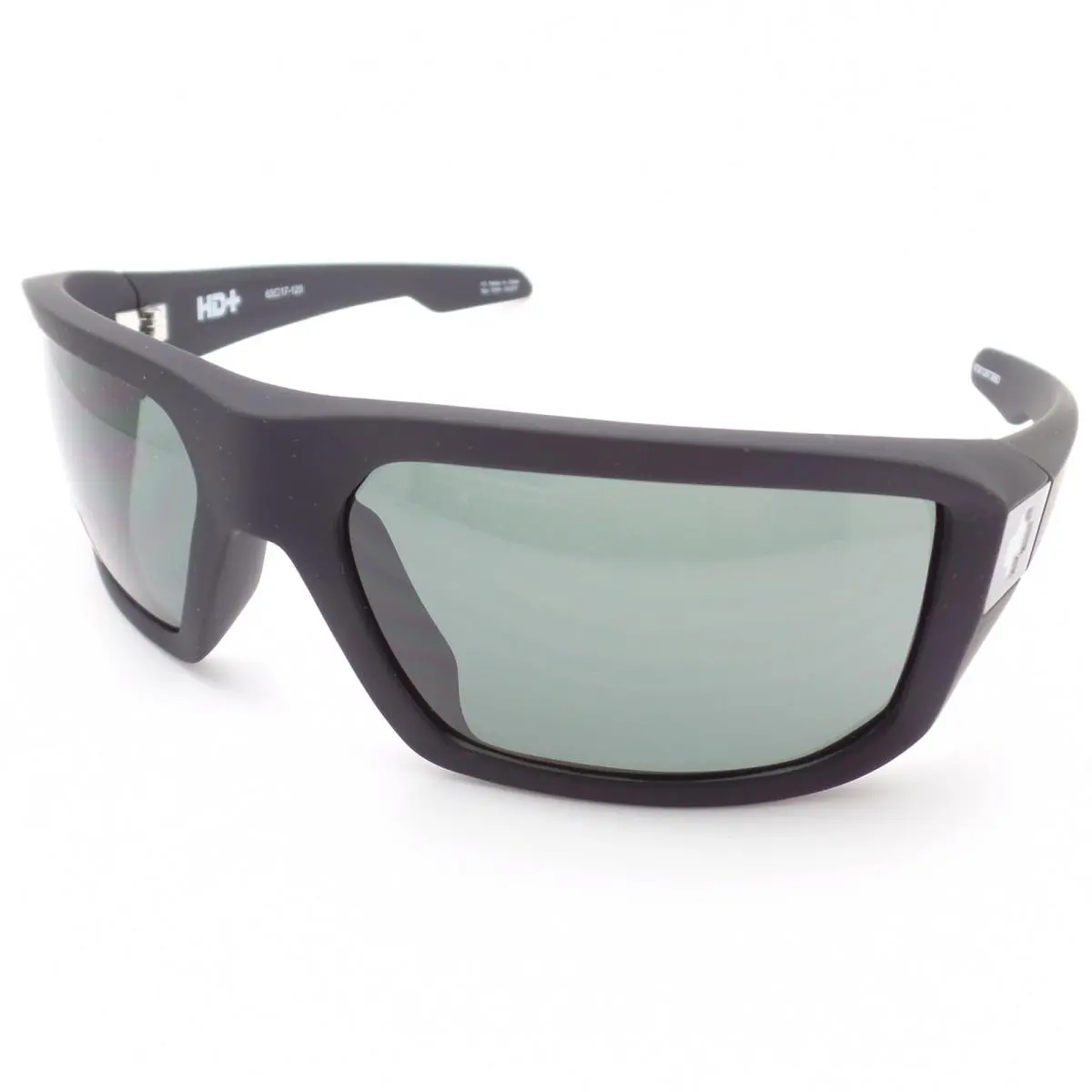 Spy Optics Mccoy Soft Matte Black Hd+ Green Grey Sunglasses by SPY Optics
