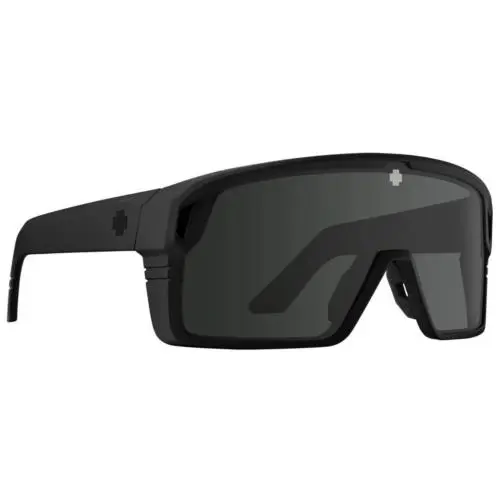 Spy Optic Monolith Sunglasses - Matte Black / Happy Gray Green Black Spectra - Frame: Matte Black, Lens: Happy Gray Green Black Spectra Mirror