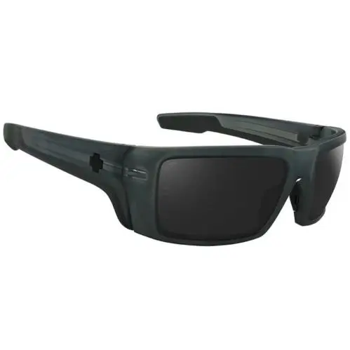 Spy Optic Rebar Ansi Sunglasses - Matte Translucent Gunmetal / Happy Gray Polar - Frame: Matte Translucent Gunmetal, Lens: Happy Gray Polar