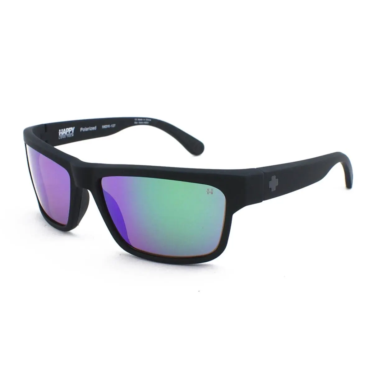 6700000000091 Mens Spy Optic Frazier Soft Polarized Sunglasses - Frame: Matte Black