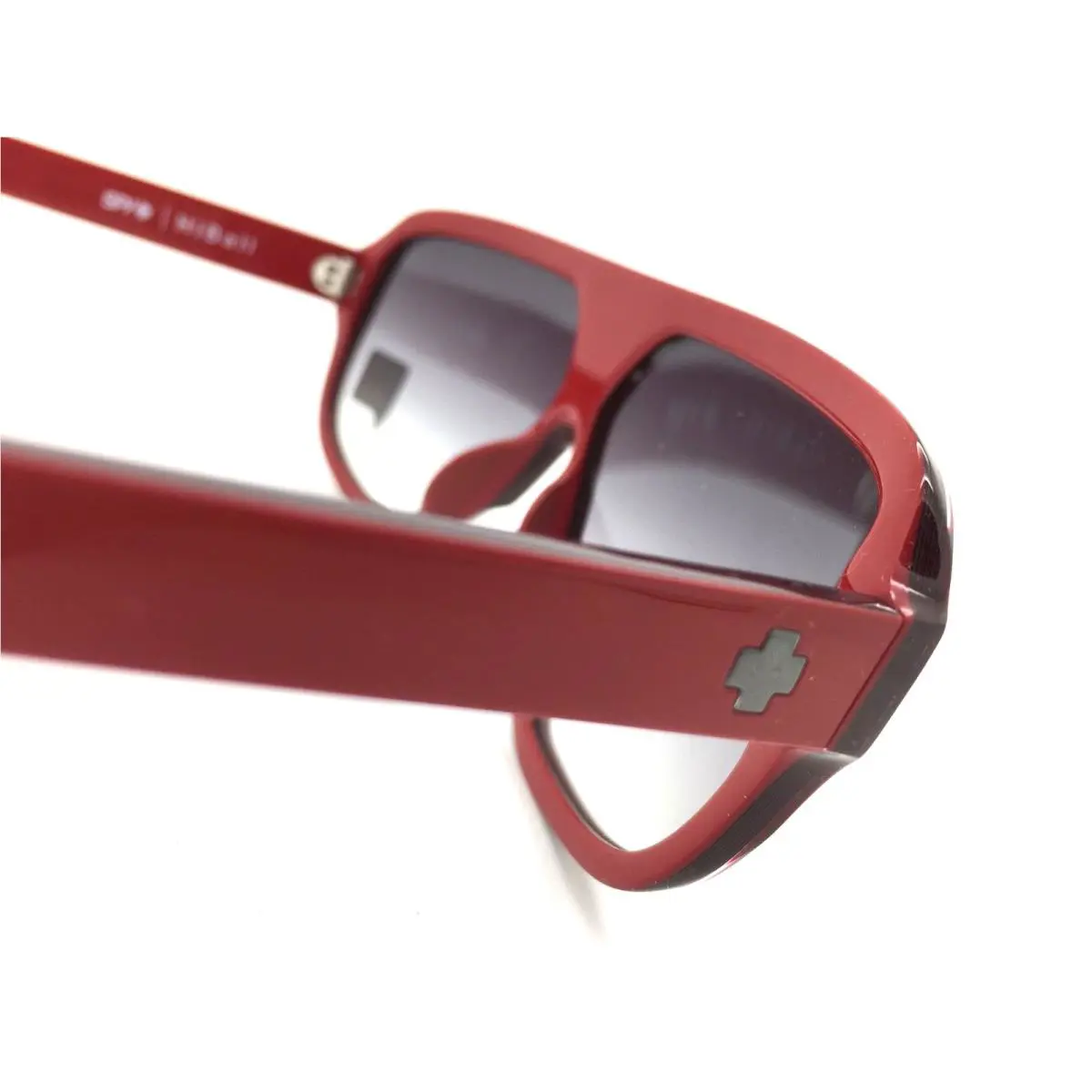 Spy+ Optics Hiball Sunglasses 670364135044 Red Black Frame - Black Fade Lens