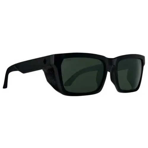 Spy Optic Helm Tech Sunglasses - Matte Black / Happy Gray Green Polar Lens