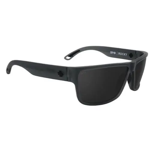 Spy Optic Rocky Sunglasses - Matte Translucent Gunmetal / Happy Gray Polar - Frame: Matte Translucent Gunmetal, Lens: Happy Gray Polar