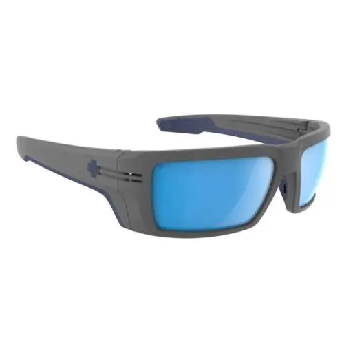 Spy Optic Rebar SE Sunglasses - Matte Gray / Happy Boost Ice Blue Polar